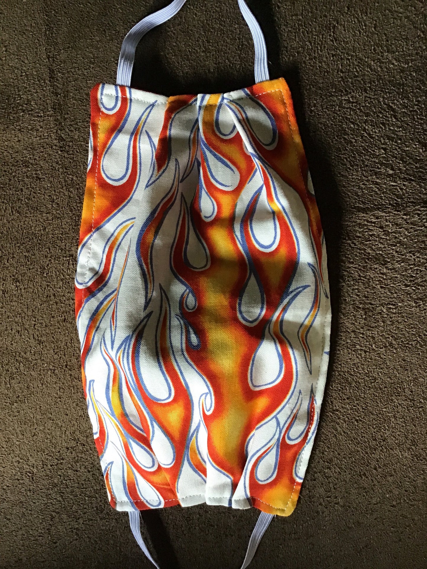 Flame facemask