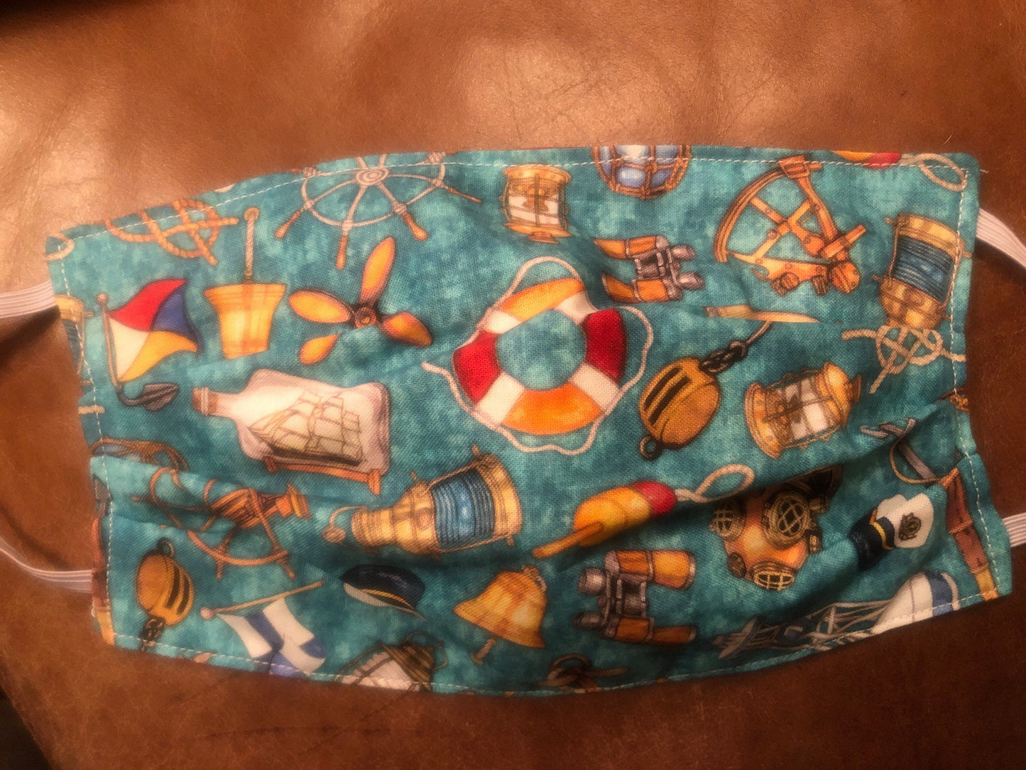 Nautical handmade face masks