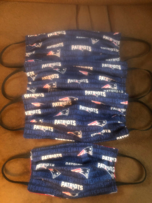 4 patriots masks. 3 adult and 1 child size