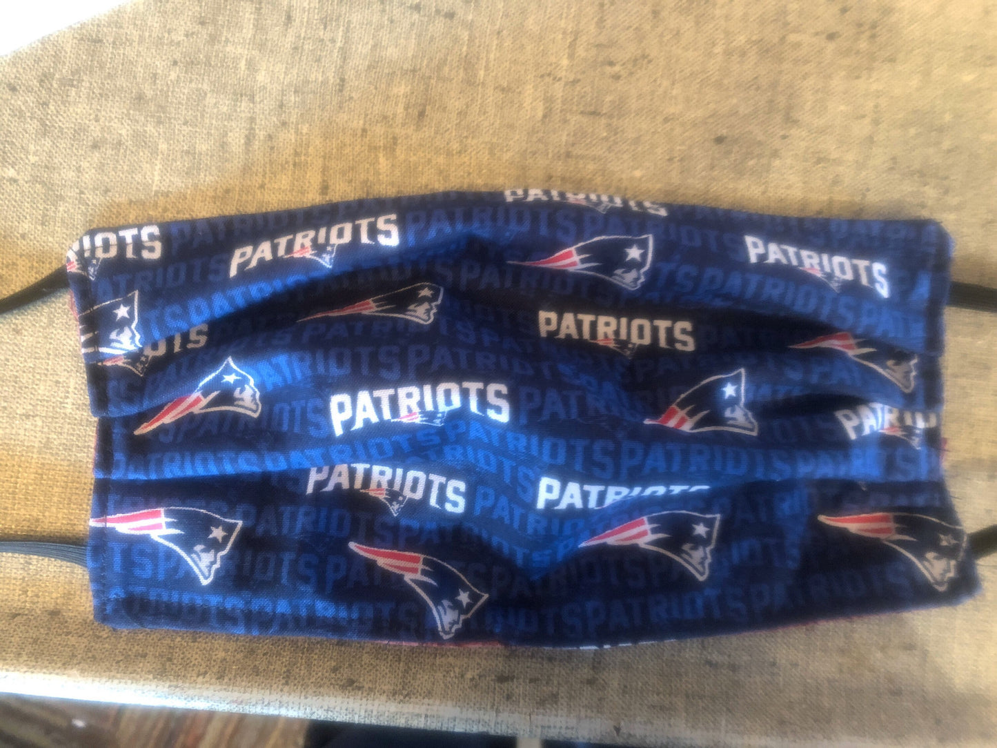 Patriots face masks set of 2