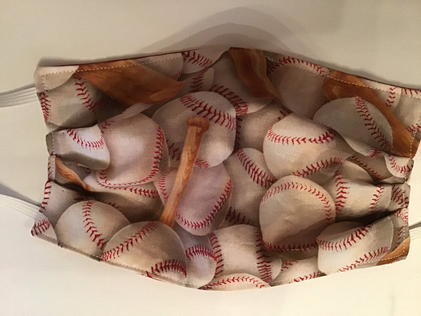 Baseball and bats face mask