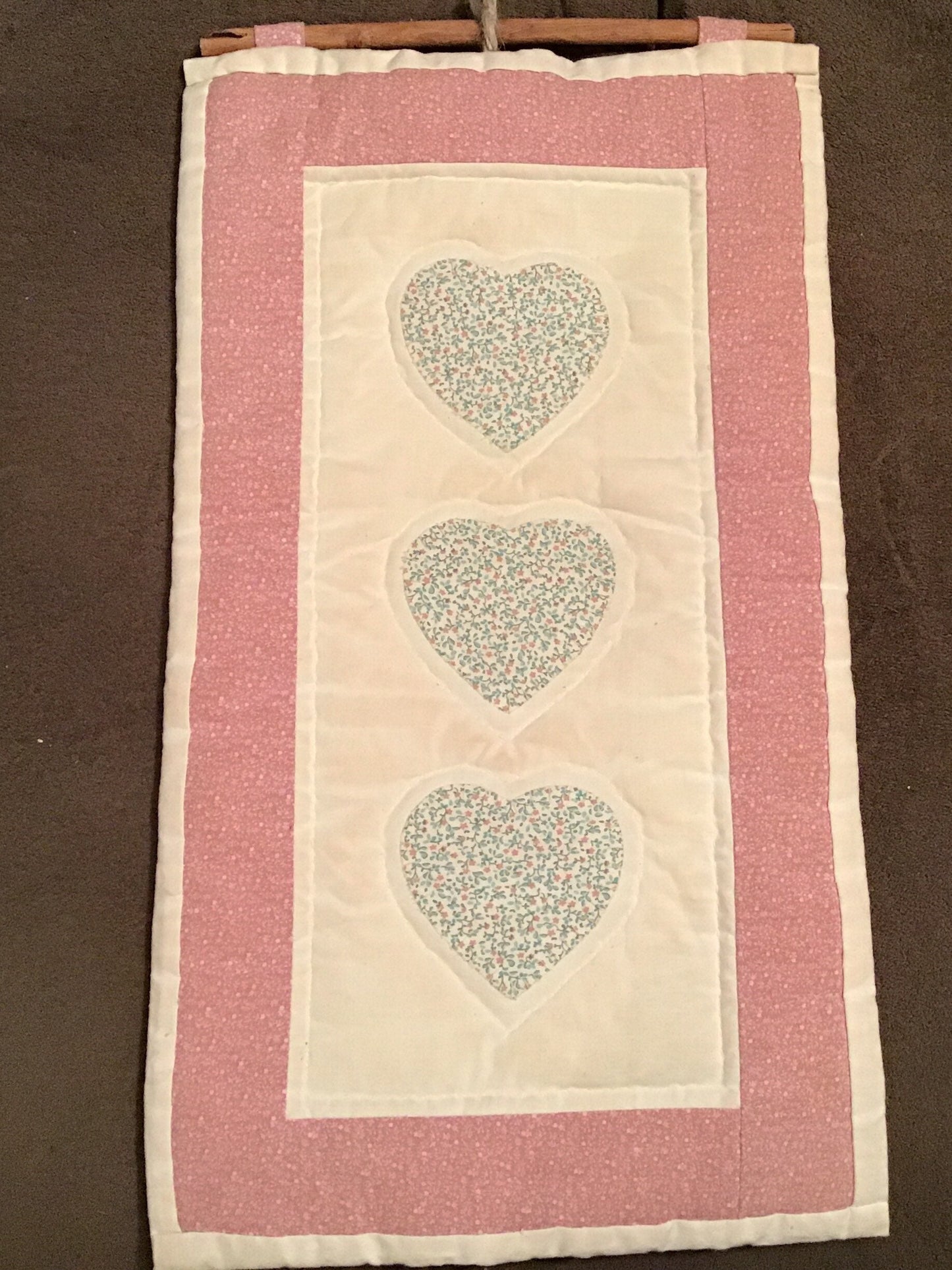 Heart wall hanging